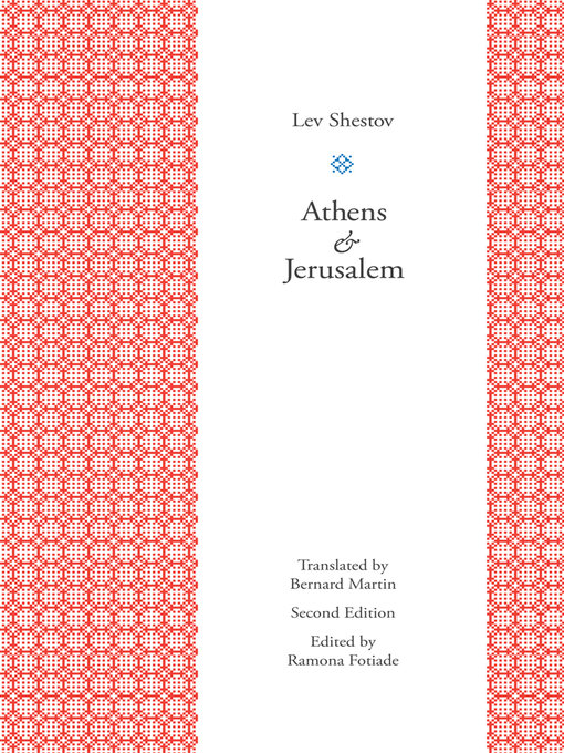 Title details for Athens and Jerusalem by Lev Shestov - Wait list